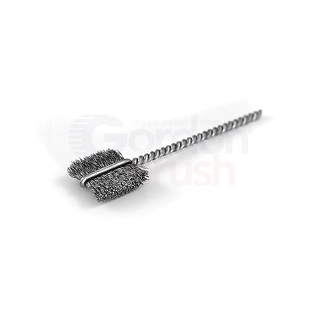 GORDON BRUSH 1/2" Brush D .005" Fill Wire D Side Action Brush-Paddle Brush - SS 27036